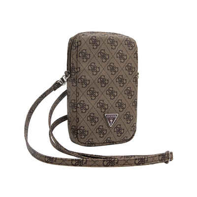 Guess Smartphonetasche Wallet Smartphone Triangle braun- offiziell lizenziert