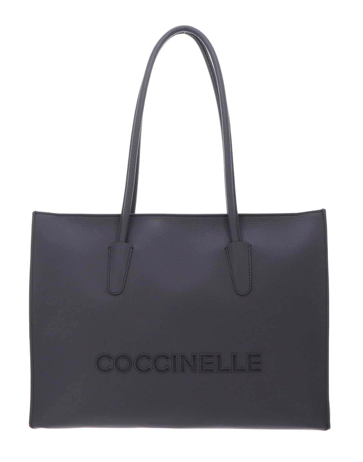 COCCINELLE Shopper Handbag Grained Leather, aus echtem Rindsleder