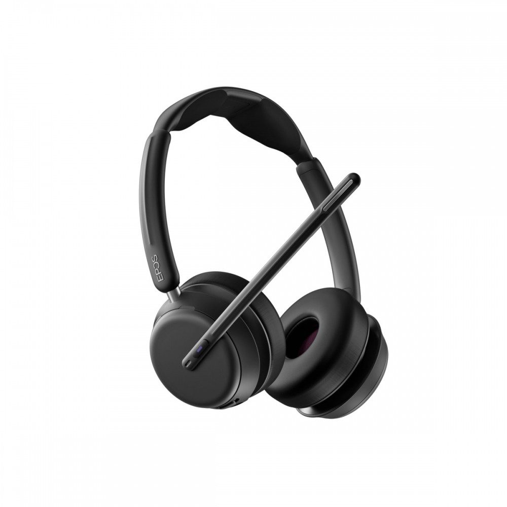 EPOS EPOS IMPACT 1061T Bluetooth-Headset. Kopfhörer (Bluetooth 5.3 Technologie, Triple-Konnektivität, Bluetooth 5.3, Bluetooth 5.3 Technologie, Triple-Konnektivität, Ladestation)