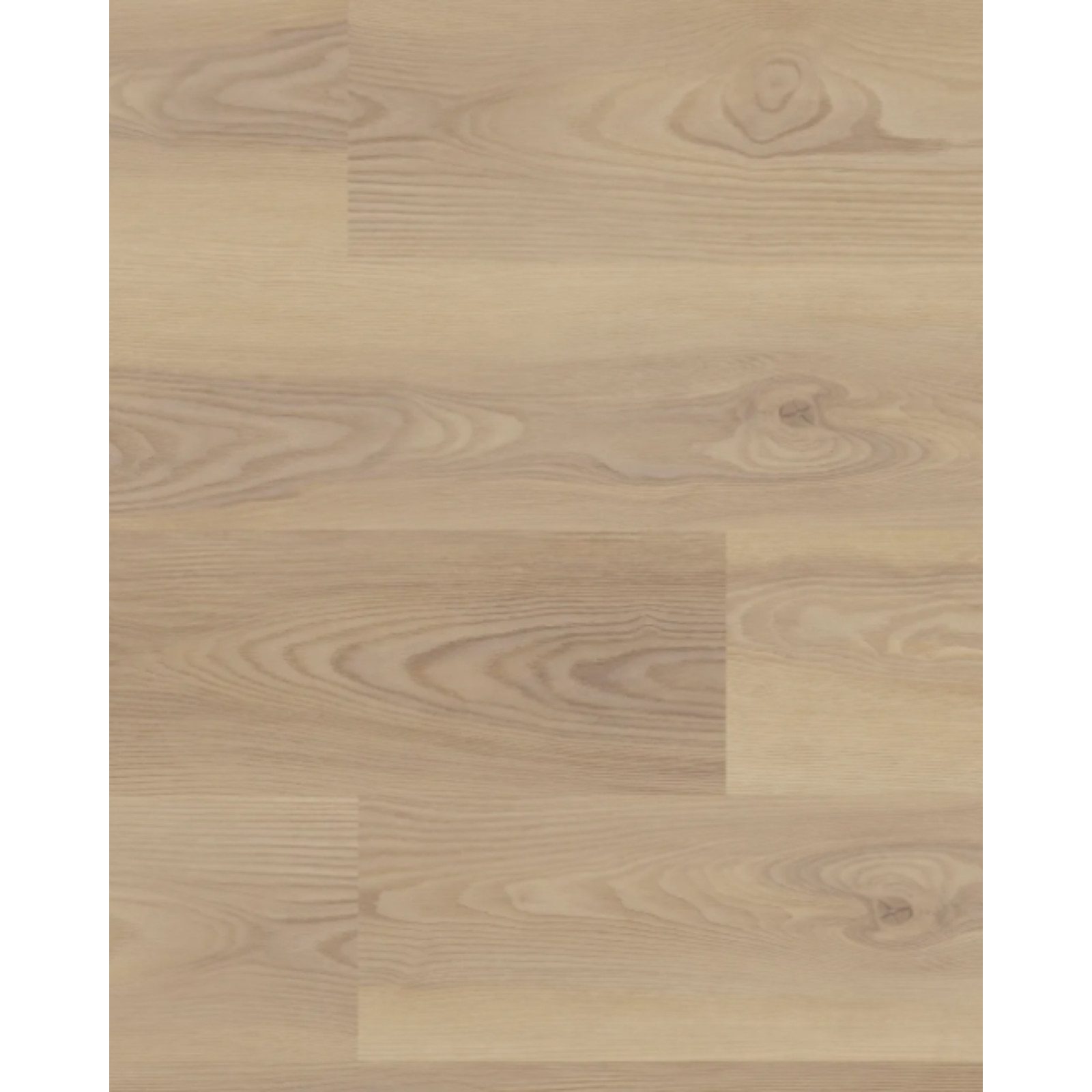 HORI Vinylboden HORI Klick-Hartvinylboden Esche, Boden für Wohnräume Trittschall, Landhausdiele, HDF Weiss gebürstet, XXL Bodenbelag, Paket, 6 Stück pro Paket, Leicht zu installieren, geräuschdämpfend und feuchtigkeitsbeständig.