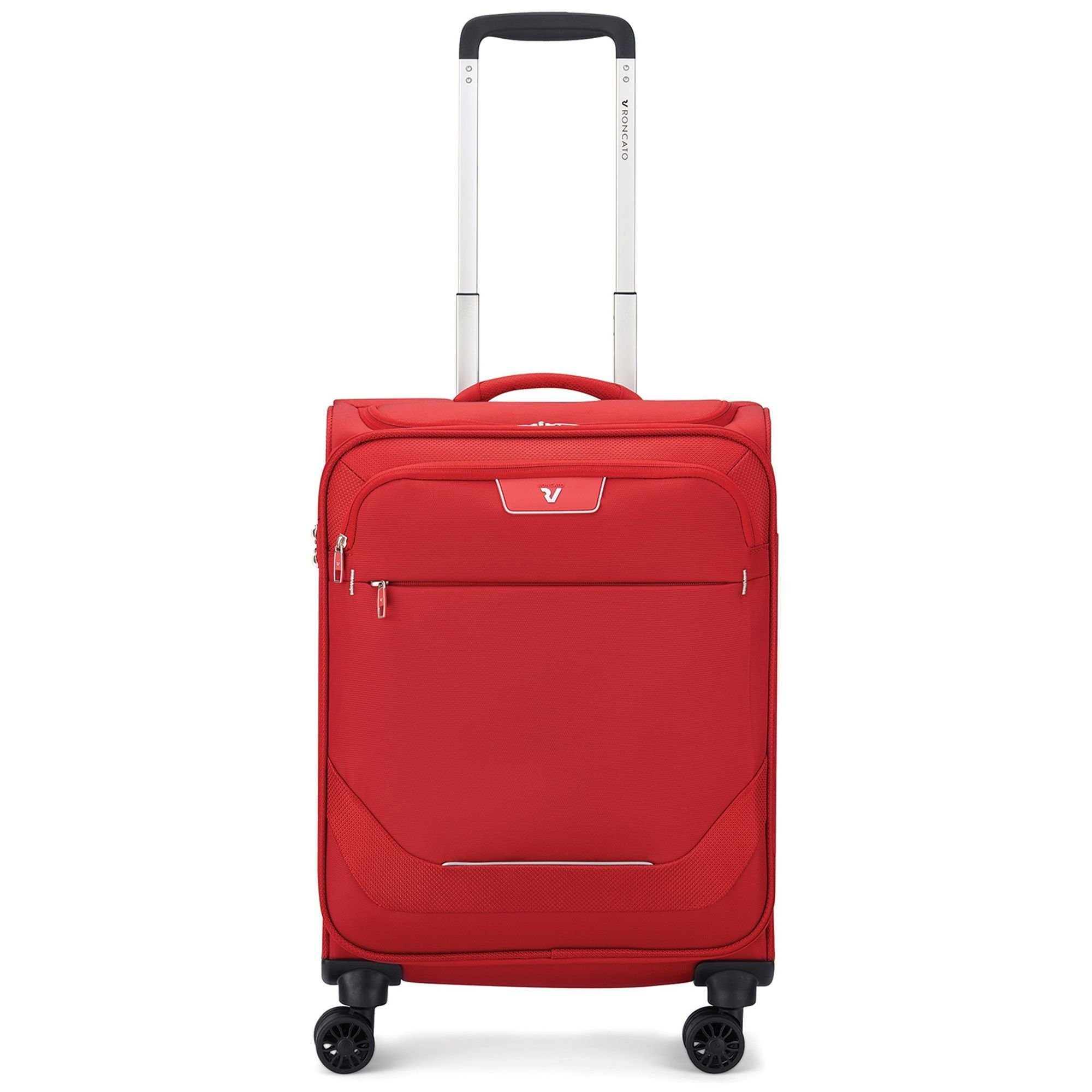 Handgepäck-Trolley Joy, 4 Rollen, rosso Polyester RONCATO