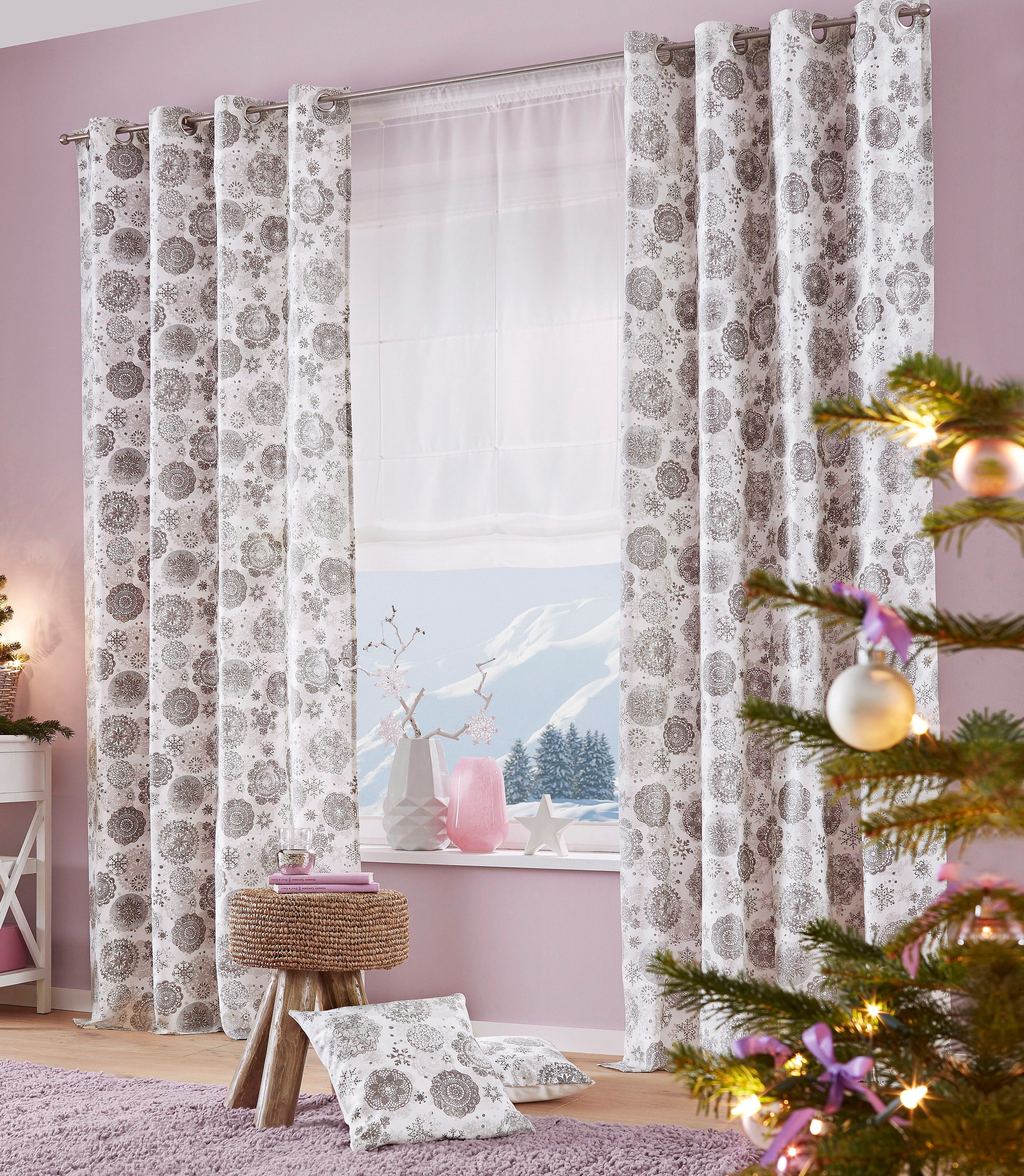 Vorhang Askja My Home Ösen 2 Stück Inkl