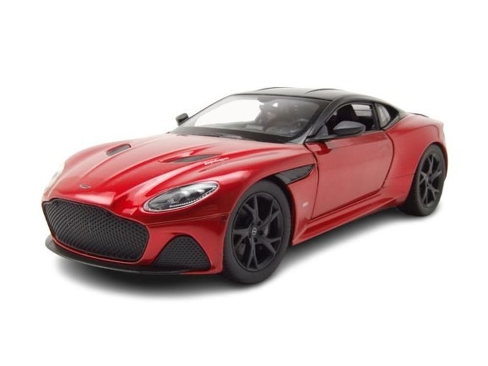 Welly Modellauto Aston Martin DBS rot schwarz, Maßstab 1:24