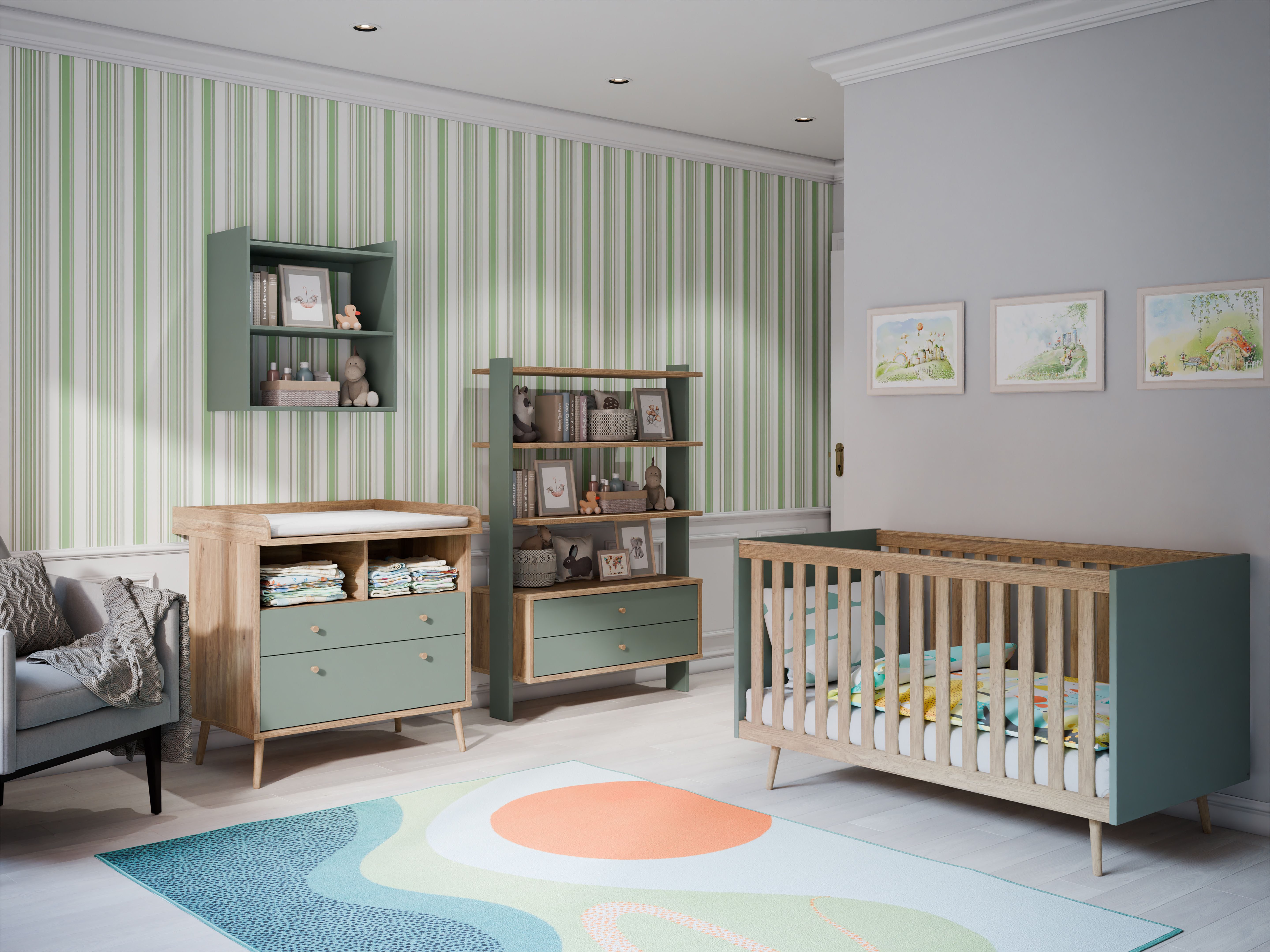 FORTE Babybett "Whenua" günstig online kaufen