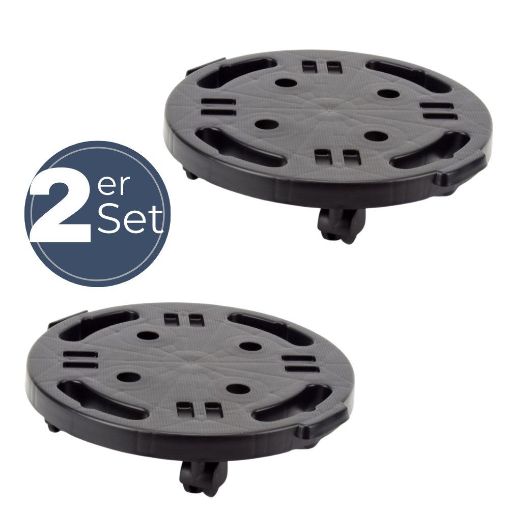 GarPet Меблевий ролик 2x Transport Roller Rollbrett Werkstatt Pflanzen Möbel Pflanzen 30