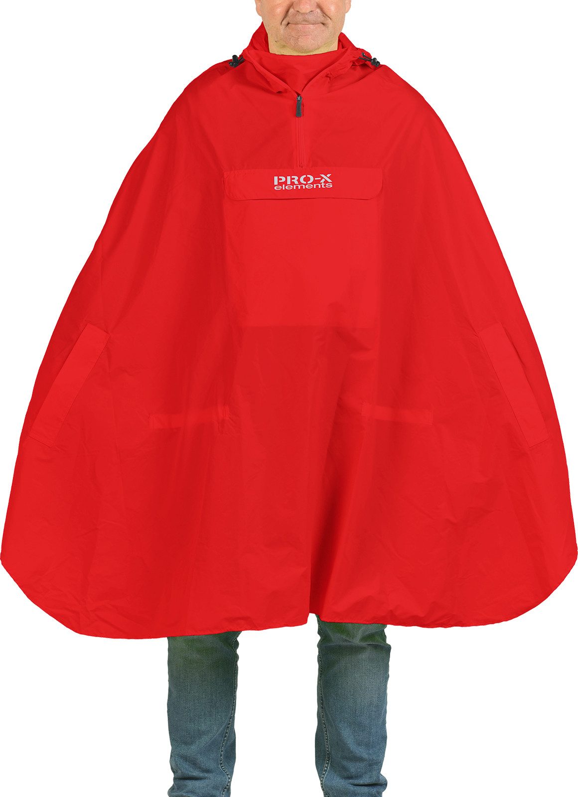 PRO-X ELEMENTS Regenponcho PASOFINO integrierte Packtasche