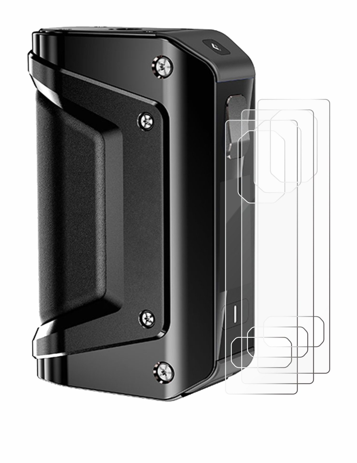 BROTECT Displayschutzglas Folie für GeekVape Aegis Legend 3, 3 Stück, Schutzfolie Glas Panzer Display Schutz klar