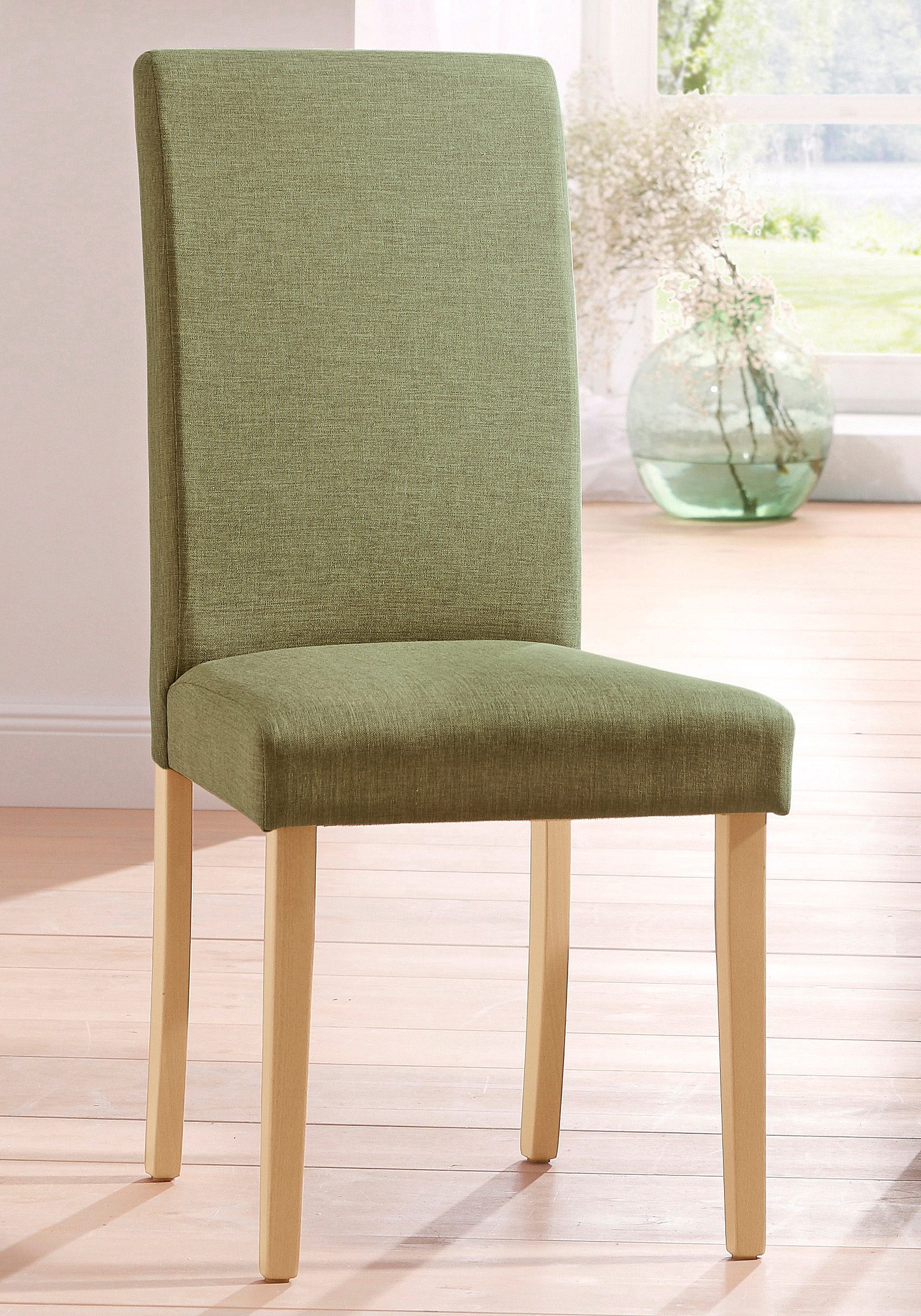 Home affaire Stuhl »Roko Tiago«, Bezug aus Strukturstoff, im 2-er, 4-er, oder 6-er Set - Home affaire