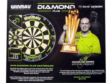 DSX Dartscheibe Dartboard Michal van Gerwen WINMAU MvG Diamond Edition