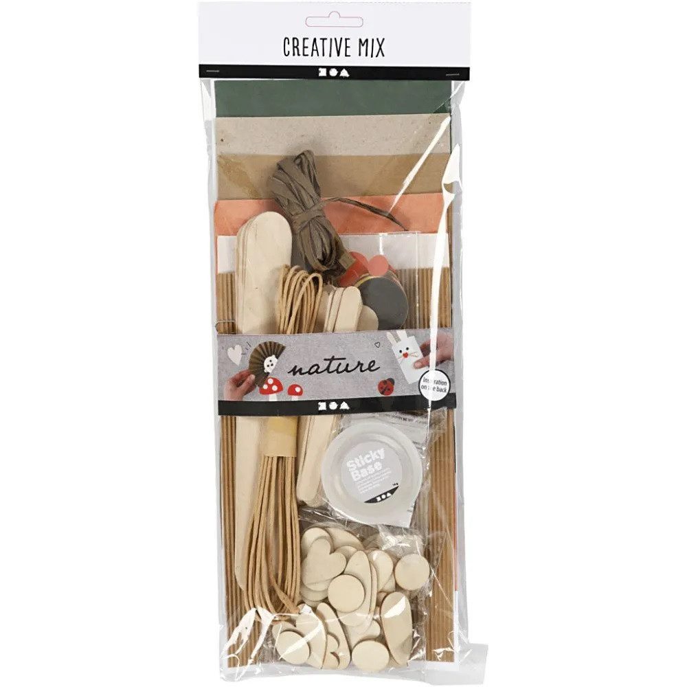 creativ company Bastelnaturmaterial Kreativ Sortiment Natur