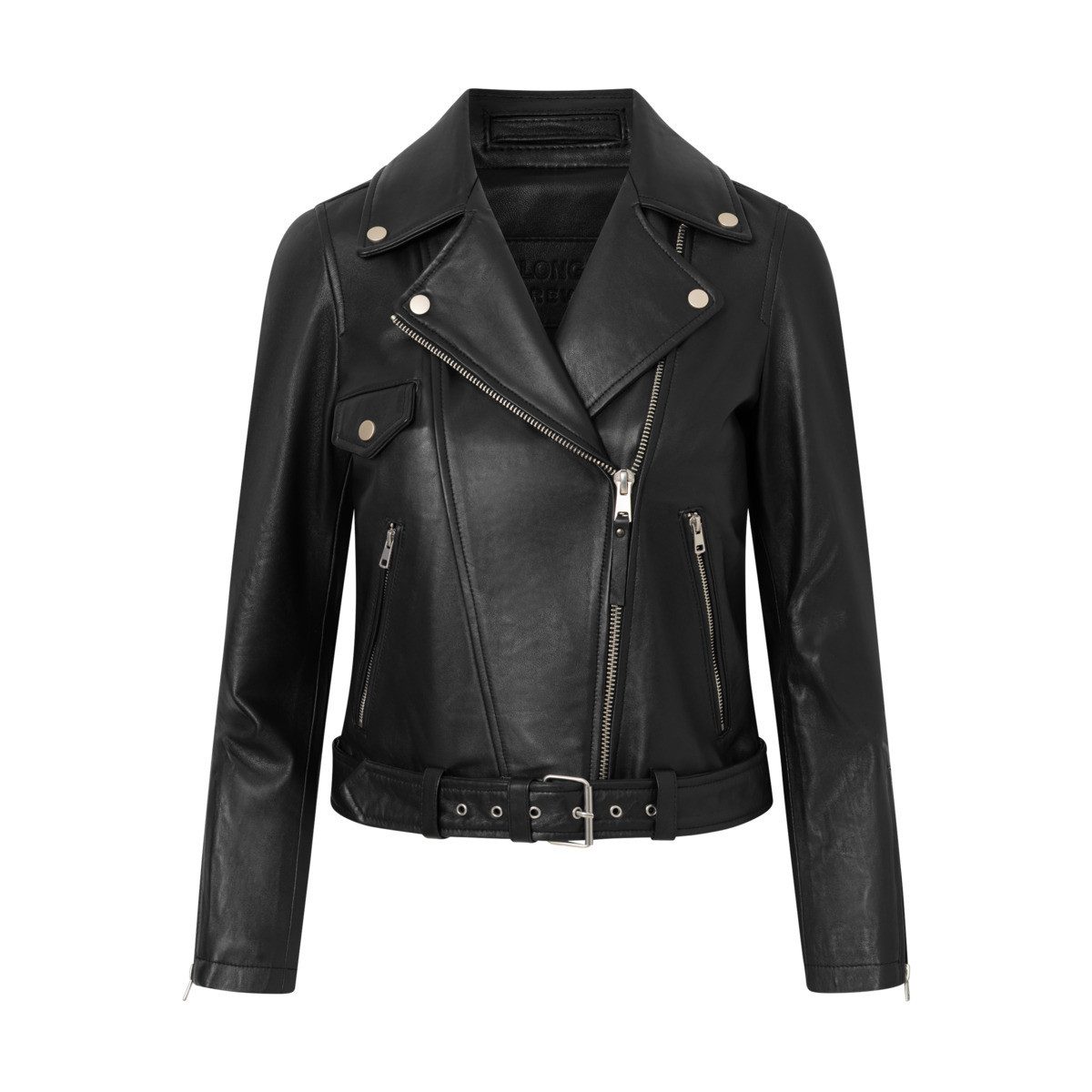 Bolongaro Trevor Lederjacke Everly Biker Damen Bomberjacke, Freizeitjacke, Blazer, Pufferjacke, Übergangsjacke