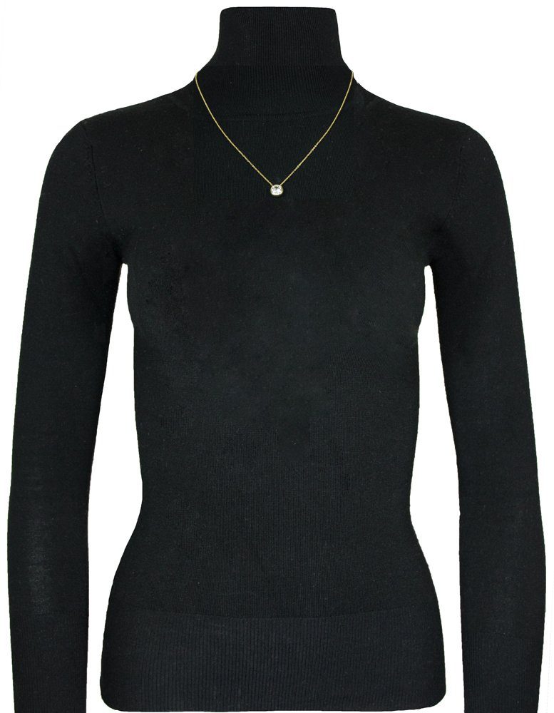LUISIA® Kette mit Anhänger "Halskette Ciri mit Kristallen von Swarovski®" (inkl. Schmuckbox)