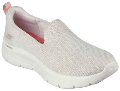 Skechers GO WALK FLEX- Slip-On Sneaker Schlupfschuh, Slipper, Freizeitschuh mit Logo an der Ferse