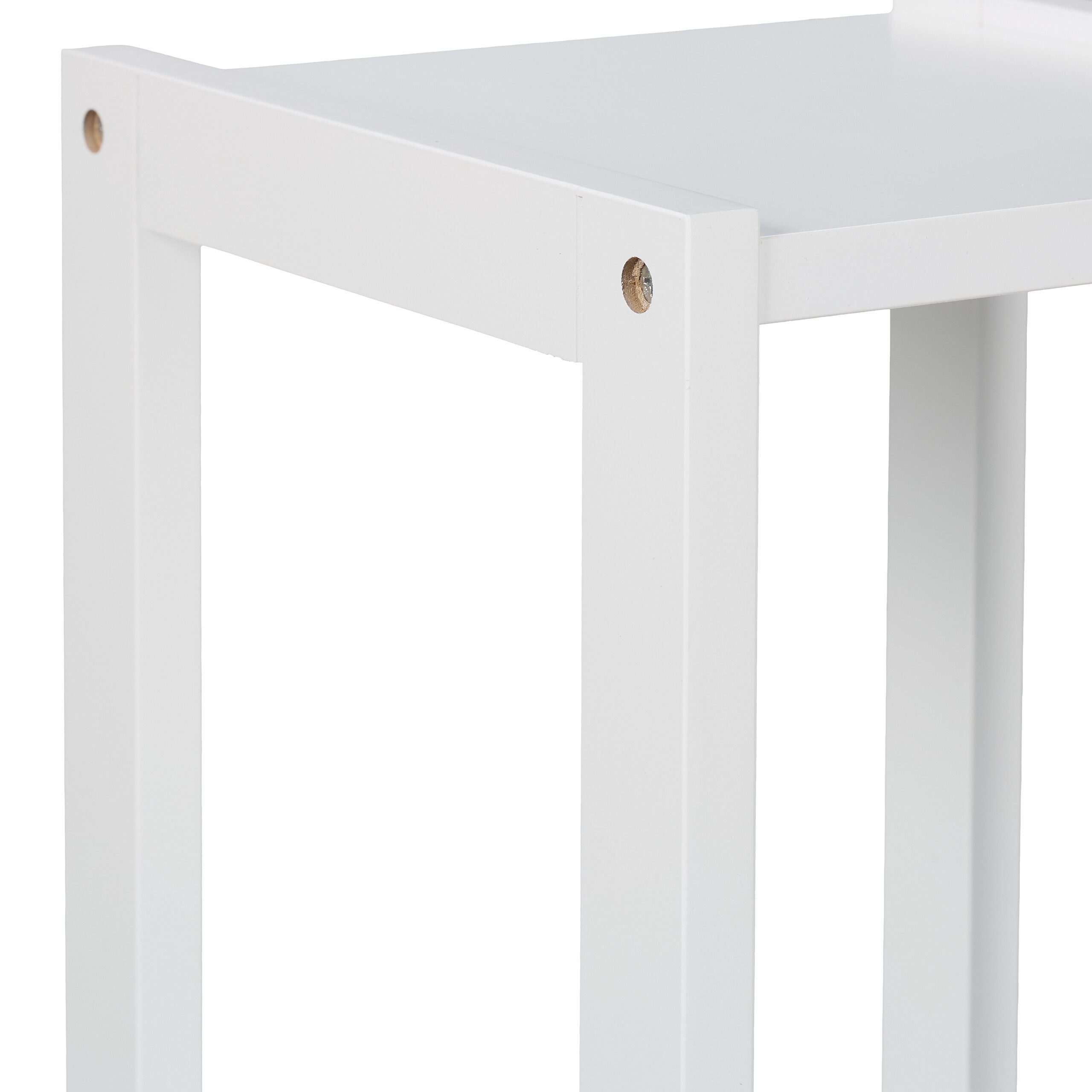 relaxdays Standregal Kleines Standregal mit 3 Ablagen