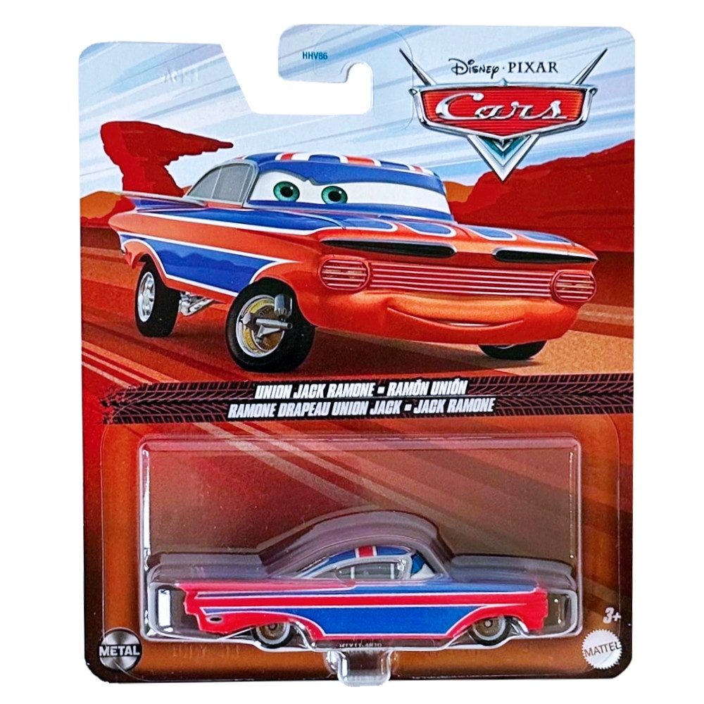 Disney Cars Spielzeug-Rennwagen Union Jack Ramone günstig online kaufen
