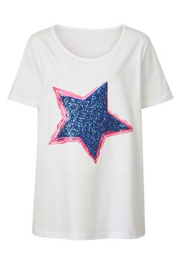 Angel of Style Rundhalsshirt Shirt mit Frontprint