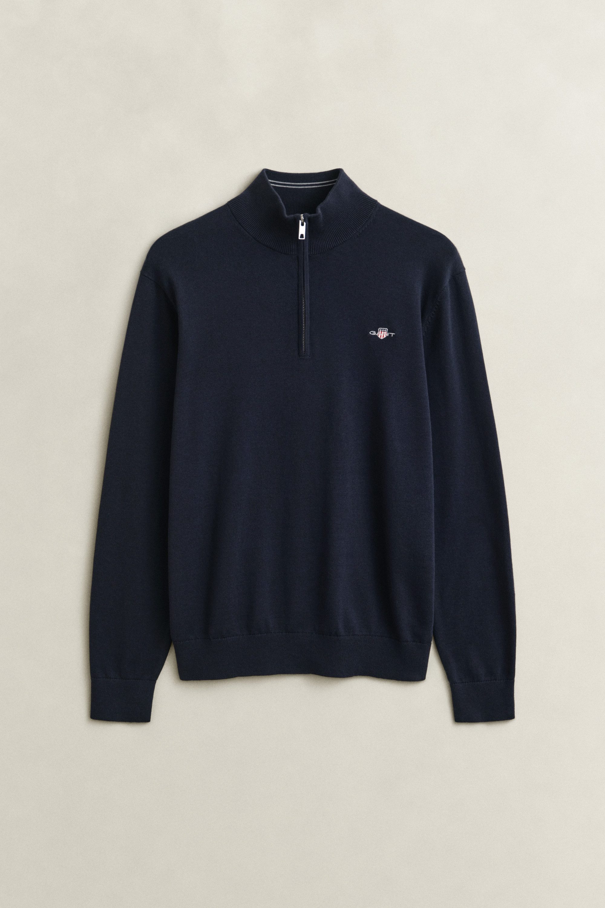 Gant Troyer CLASSIC COTTON HALF ZIP Regular fit mit Troyerkragen