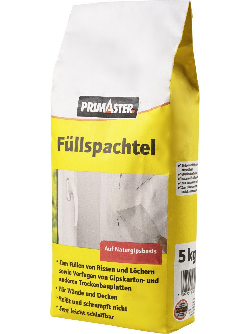Primaster Spachtelmasse Primaster Füllspachtel 5 kg