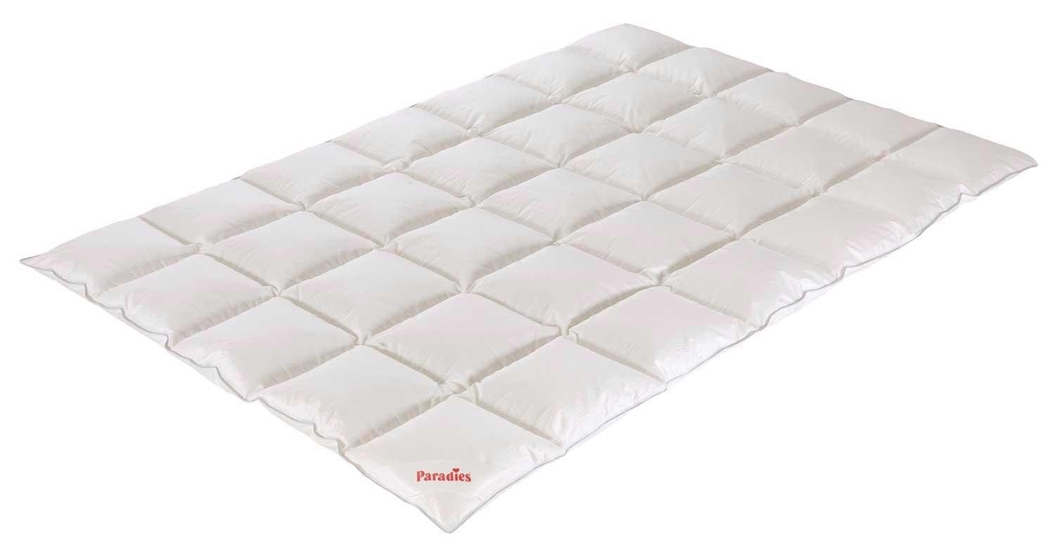 Paradies Baumwollbettdecke SINFONIE MEDIUM WARM, 200 x 200 cm, Füllung: Textilfaser, Bezug: Baumwolle, temperatur- und feuchtigkeitsregulierend, Füllmenge 1490 g