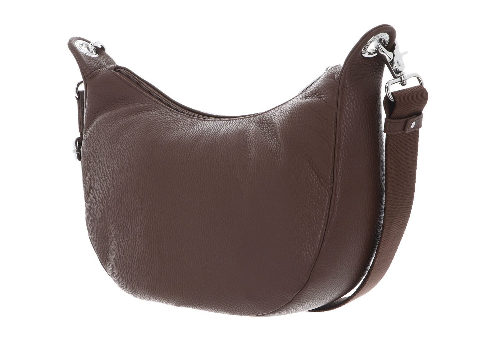 Mandarina Duck Umhängetasche Hobo Bag, aus echtem Rindsleder