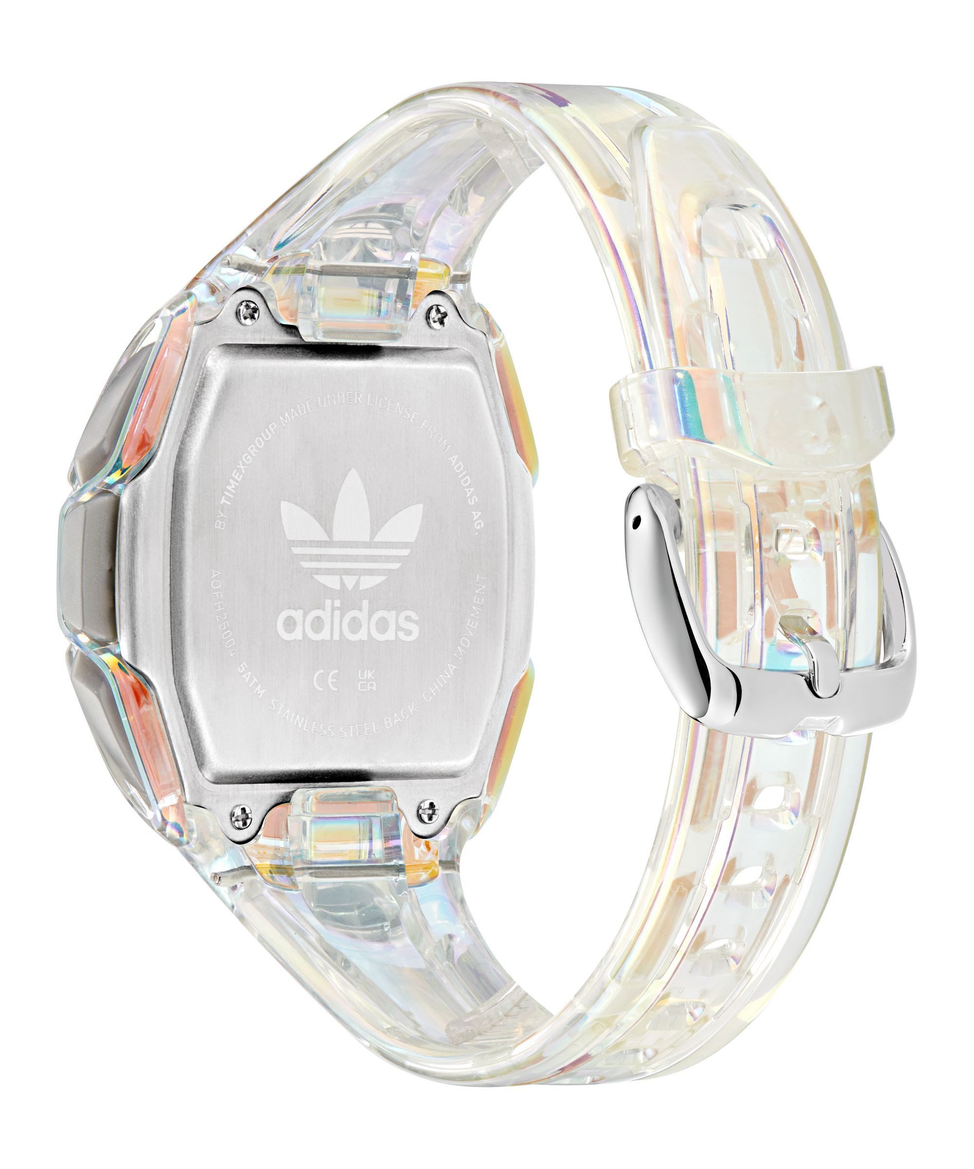 adidas Originals Digitaluhr Athletics One AOFH260262I, Quarzuhr, Armbanduhr, Herrenuhr, digital, Monat, Tag, Wochentag, Timer