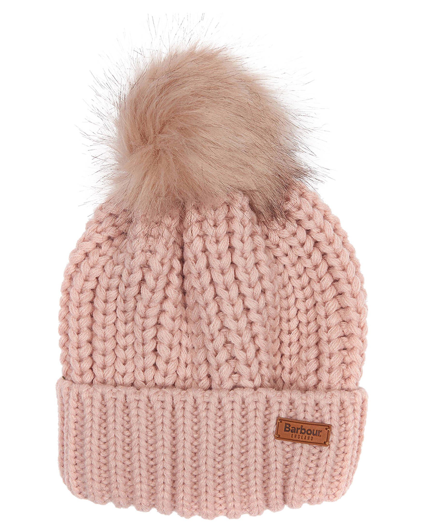 Barbour Beanie Damen Mütze SALTBURN rose (70)