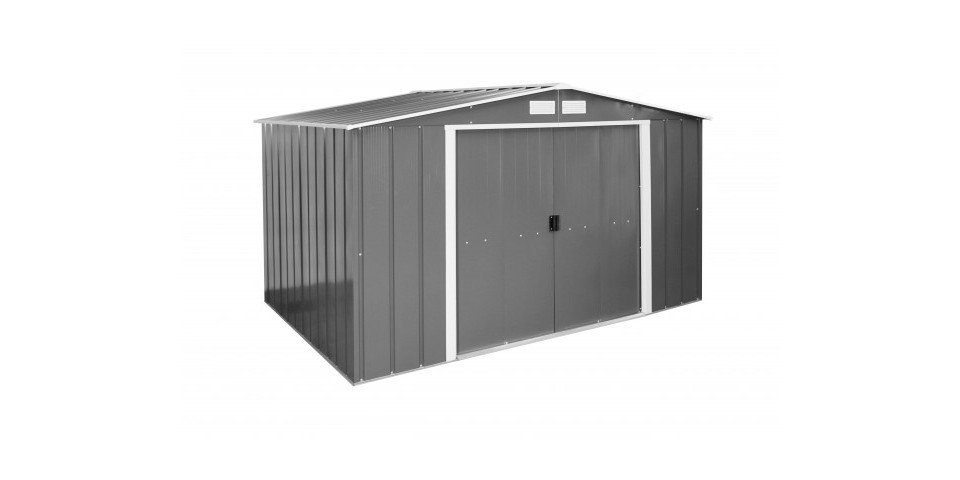 DURAMAX Gerätehaus Duramax Metallgerätehaus Eco Shed 10 x 8 322,1 x