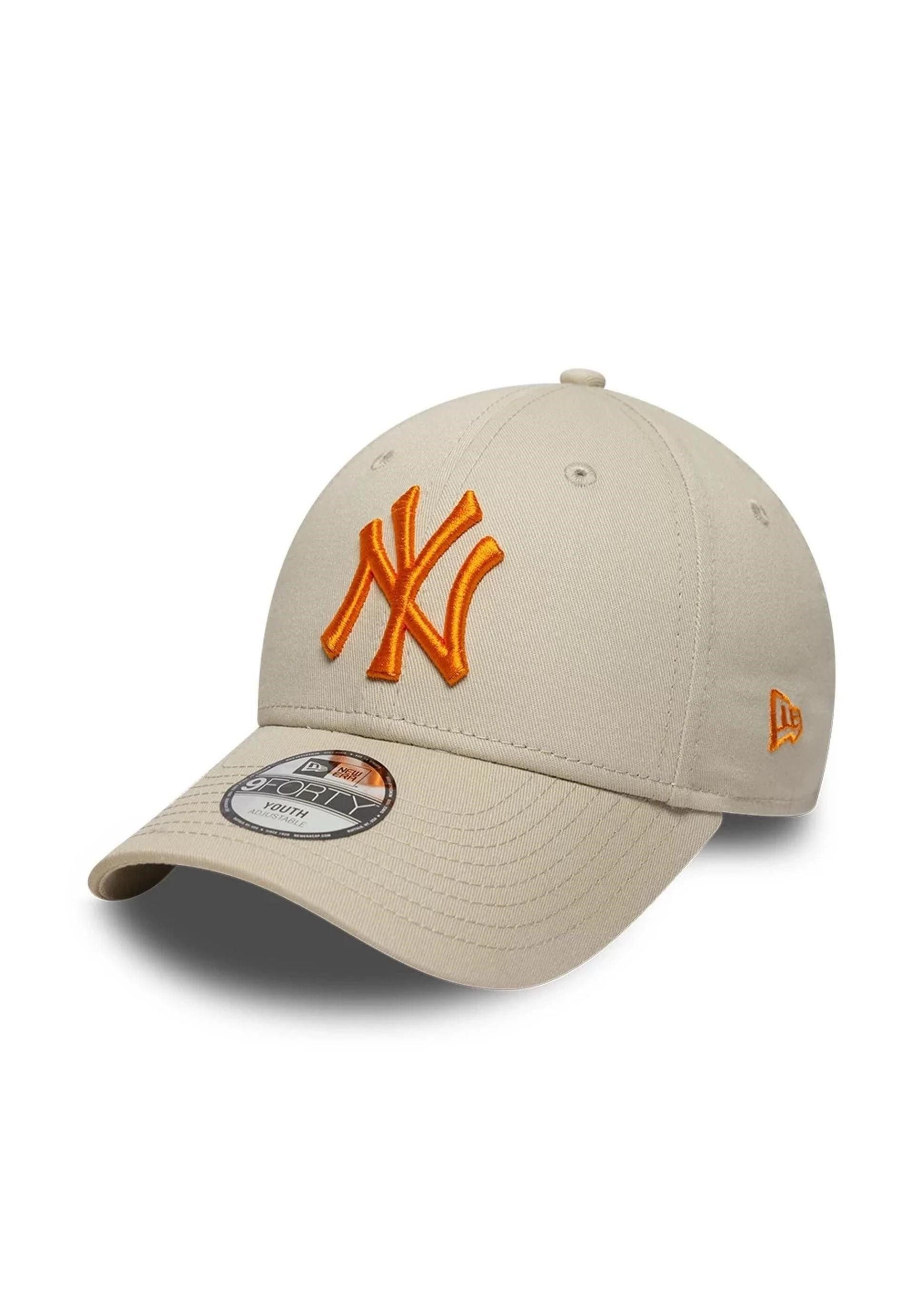 New Era Baseball Cap New York Yankees New Era MLB League Essential 9Forty Kids Cap Beige (1-St)