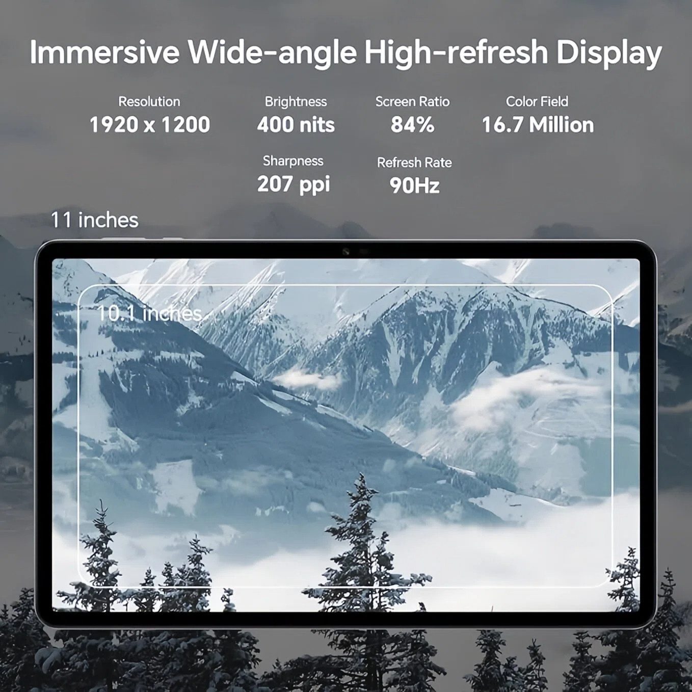 Honor HONOR Pad X8a Tablet (11 Zoll, 4GB RAM, 64GB/128GB Speicher) Tablet (11", MagicOS 8.0( Android 14) grau