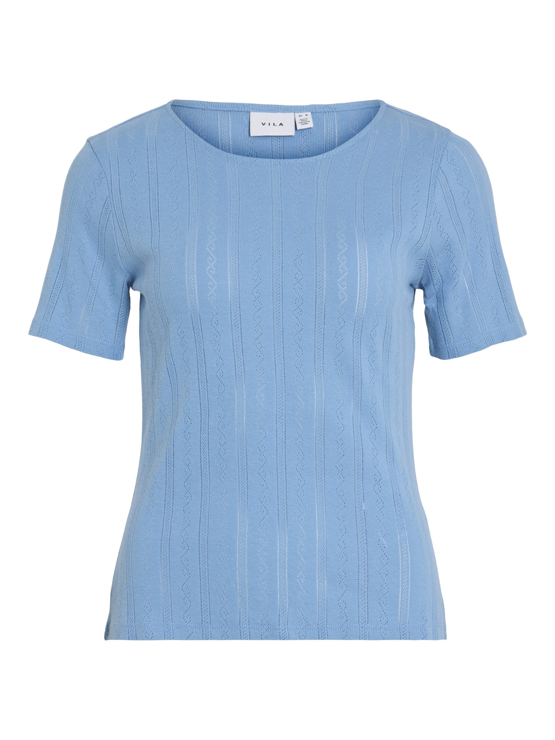 Vila Kurzarmbluse VIKASSIE S/S POINTELLE TOP günstig online kaufen