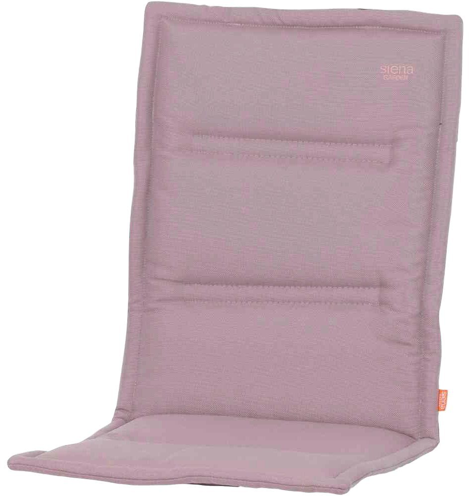 Siena Garden Sesselauflage Musica, flexible Haltebänder, BxT: 48x110 cm rosa | Sessel-Erhöhungen