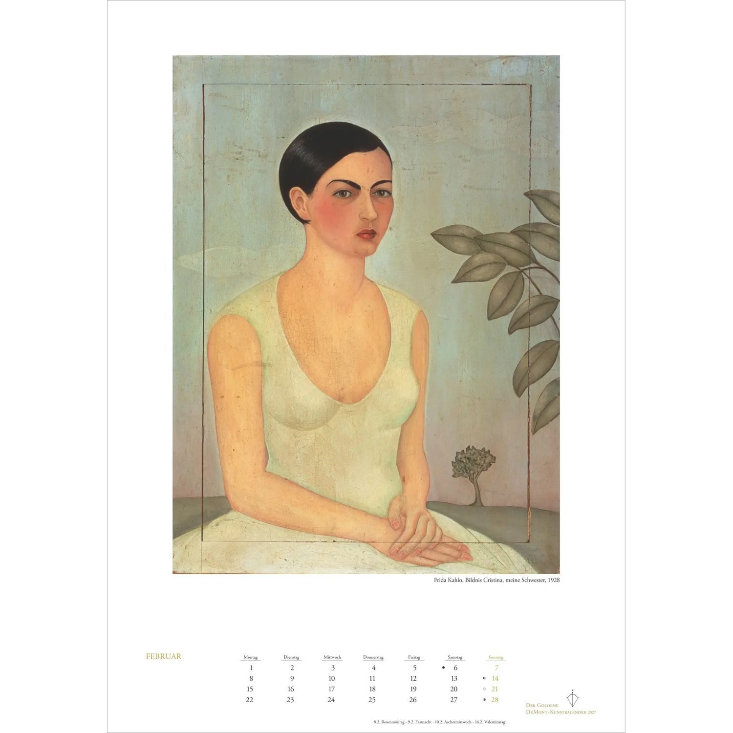 NEUMANN Wandkalender Der Goldene DUMONT-Kunstkalender 2027