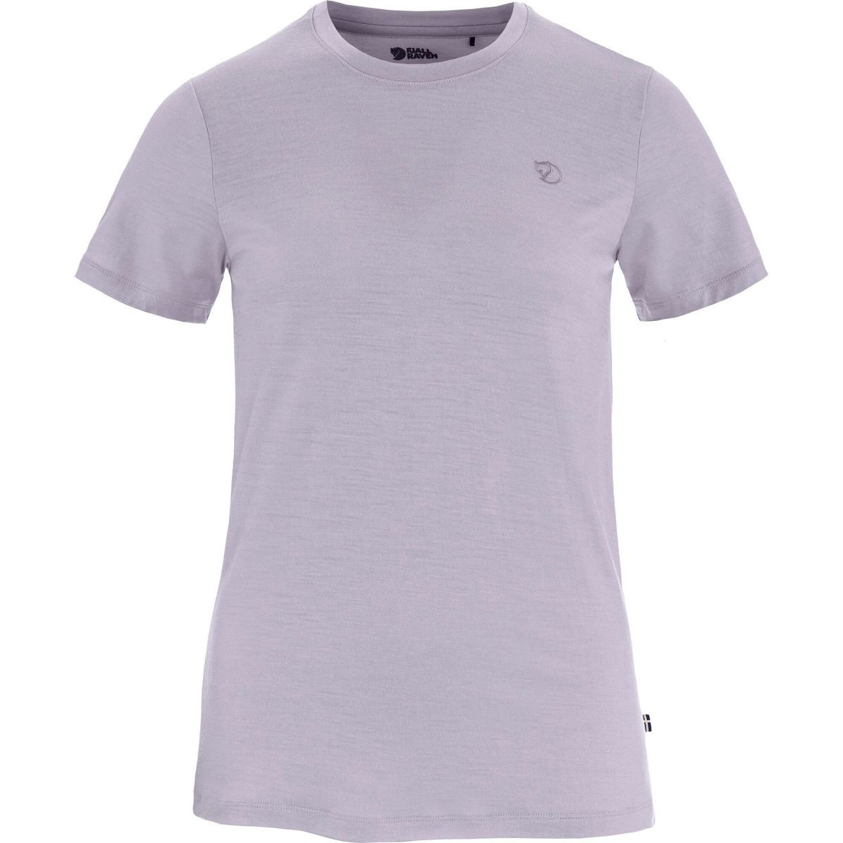 Fjällräven Kurzarmshirt Abisko Wool SS W Komfortables Damen-T-Shirt aus Merinowolle und Polyester, ideal für
