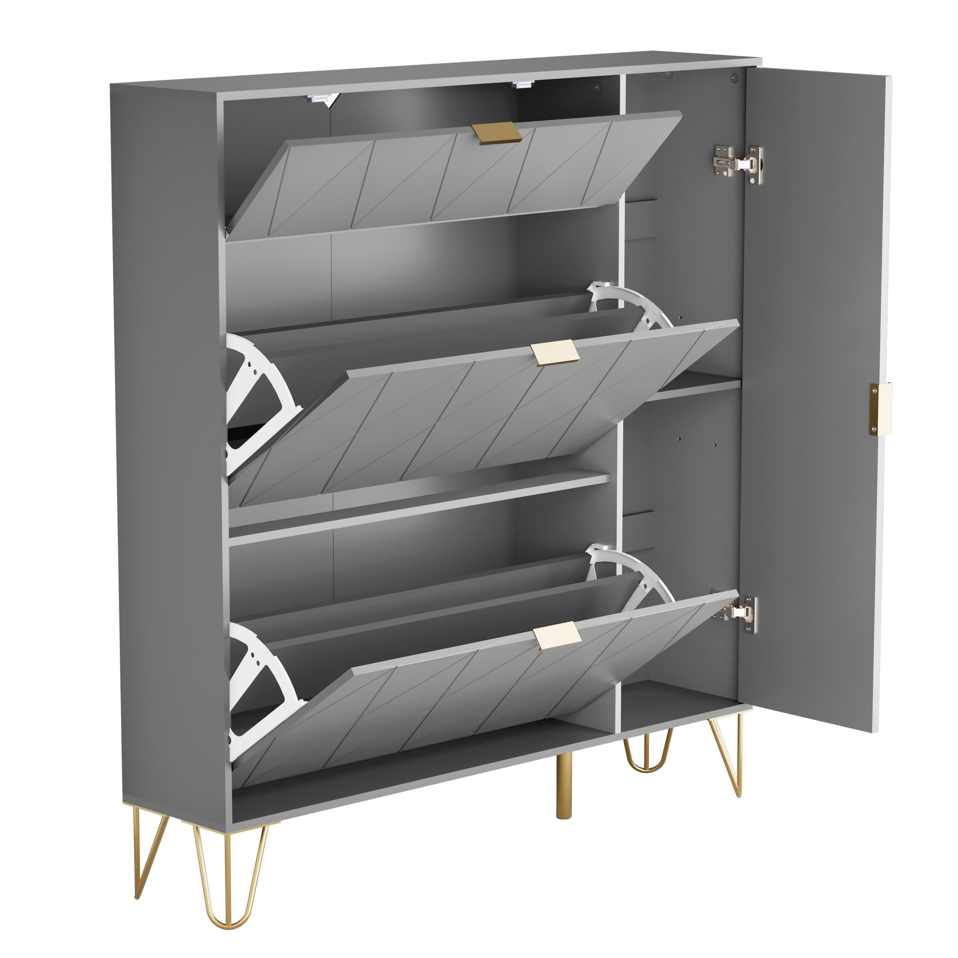 UEV Schuhschrank mit 2 Klappen und günstig online kaufen