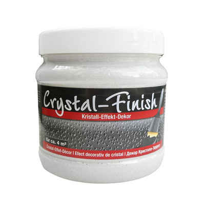 PUFAS Wand- und Deckenfarbe Crystal-Finish, Kristall-Effekt-Dekor, Pearl, 750 ml