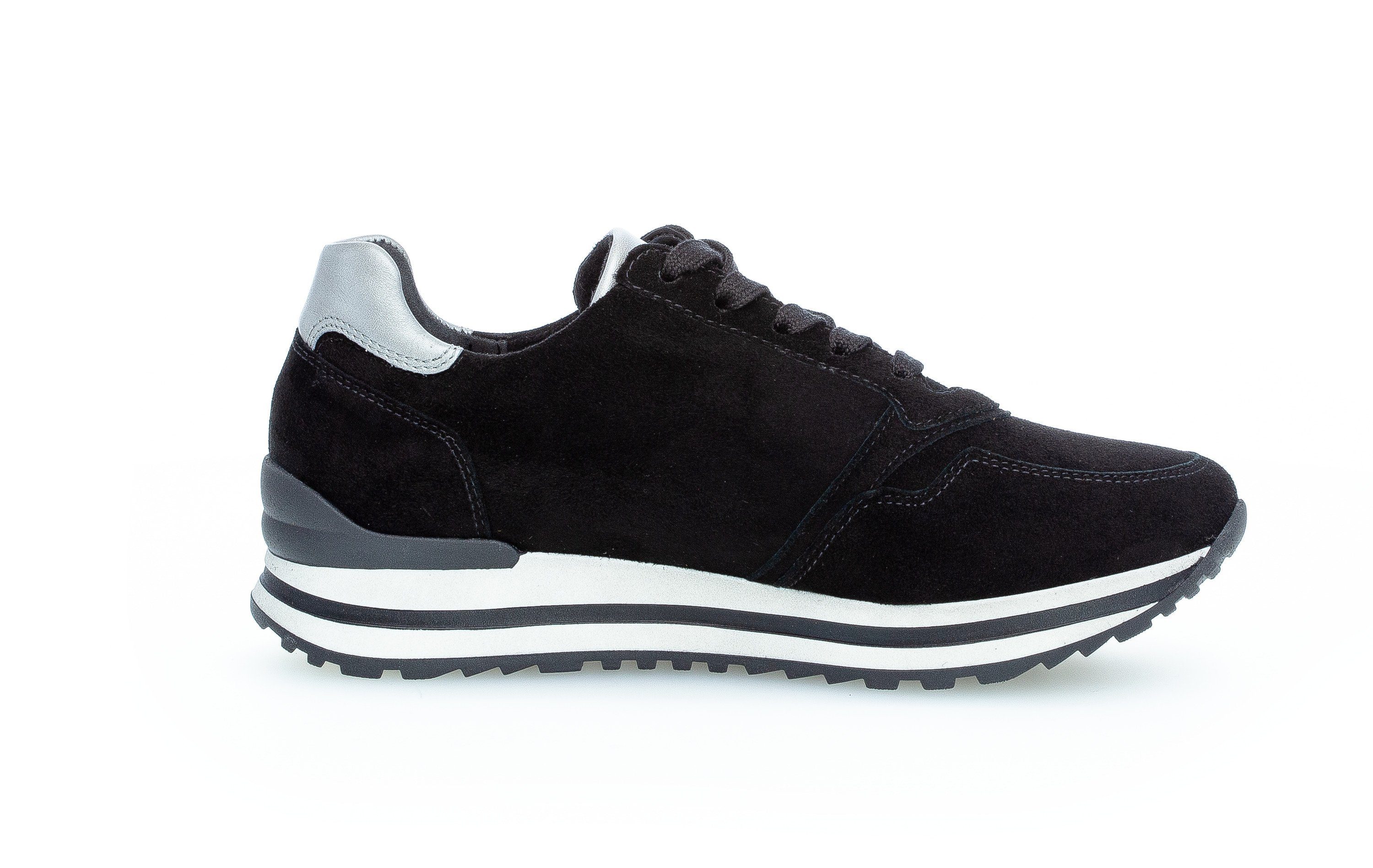 Gabor Comfort Sneaker schwarz-bunt-kombiniert-schwarz-bunt-kombiniert
