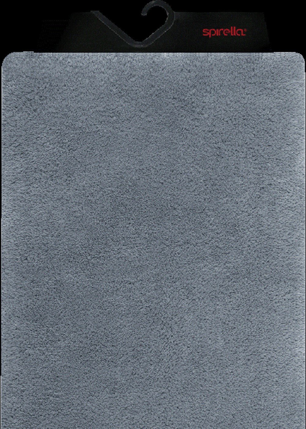 Badematte FINO, Höhe 25 mm, Badteppich Hochflor, 100% Polyester Mikrofaser Supersoft, Anti-Rutsch Beschichtung, Für Fussbodenheizung geeignet, Waschbar 40°, Schnelltrocknend, Polyester, rechteckig