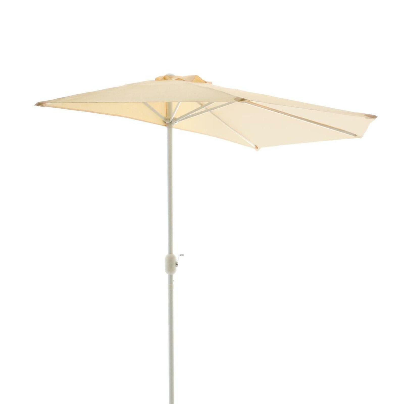 VCM Sonnenschirm Sonnenschirm Gartenschirm halbrund günstig online kaufen