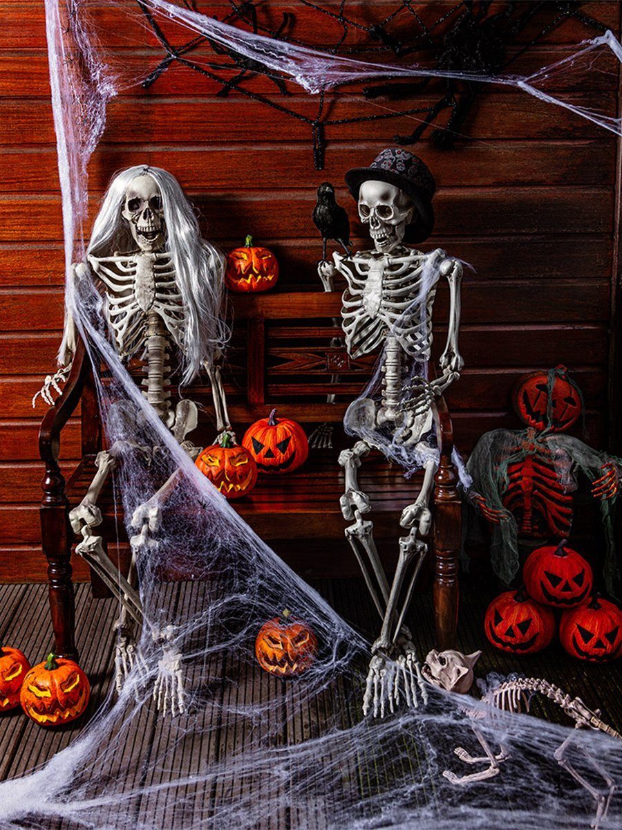Boland Dekofigur Skelett Hängedekoration - Horror Halloween Deko