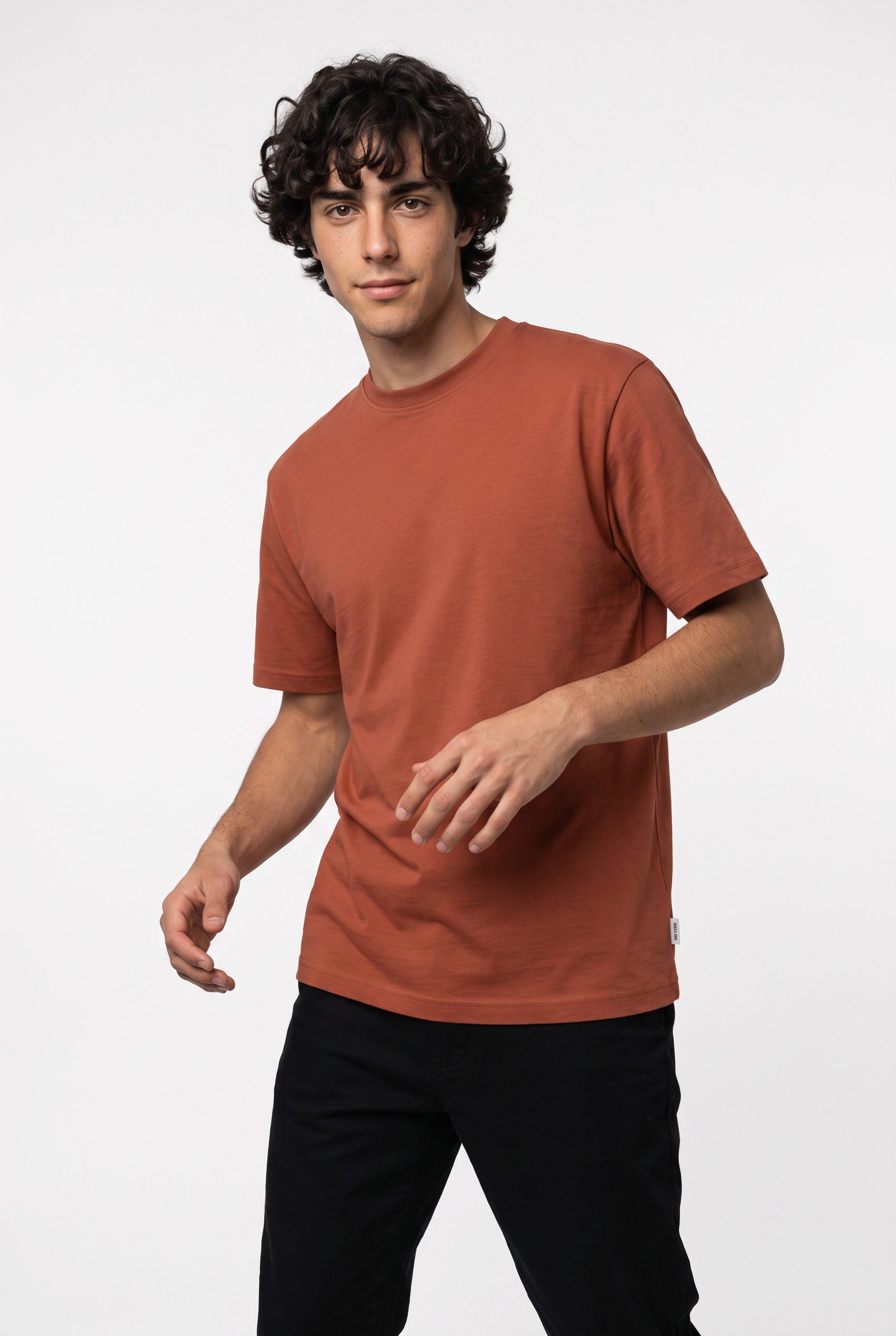 ONLY & SONS Rundhalsshirt ONSFRED RLX SS TEE Baumwolle, relaxed fit