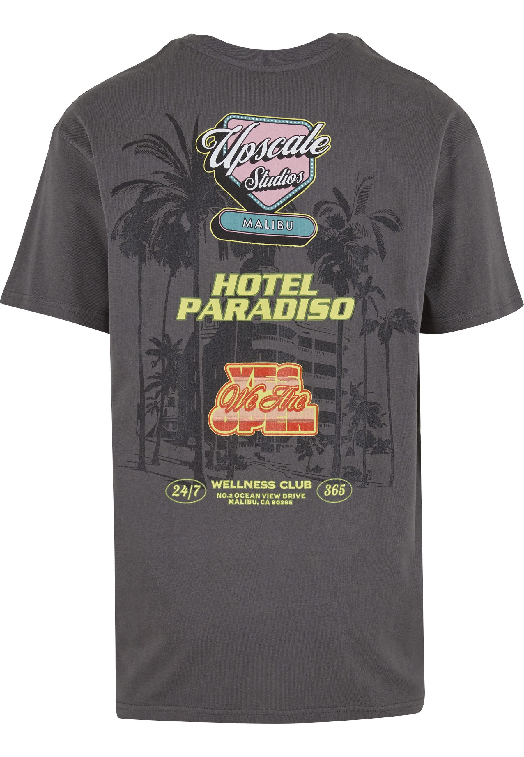 Upscale by Mister Tee T-Shirt Upscale by Mister Tee Hotel Paradiso Heavy Oversize Tee (1-tlg)