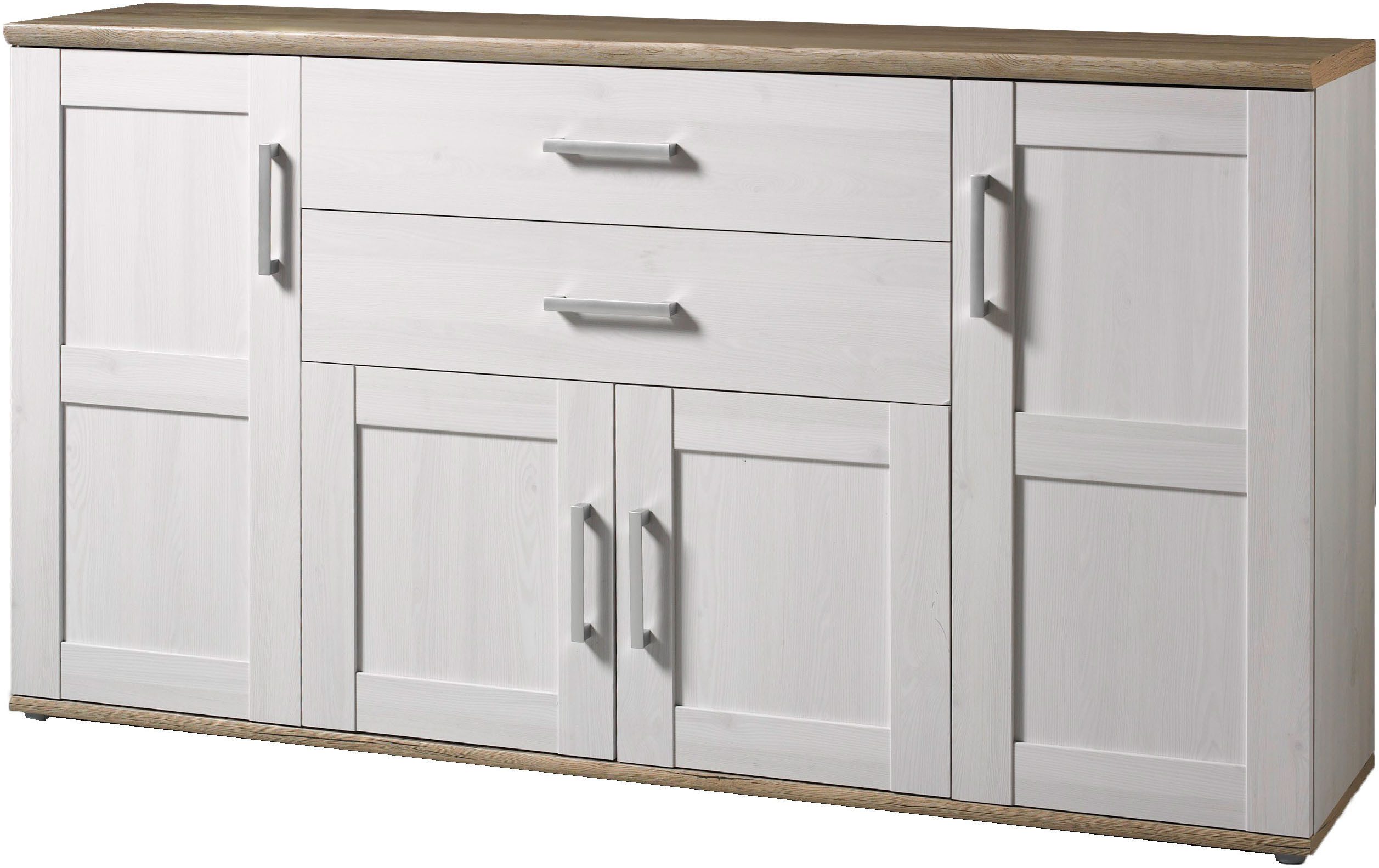 HBZ Sideboard "Romance im Landhaustil, Wohnzimmerschrank BxHxT 186x100x46 c günstig online kaufen