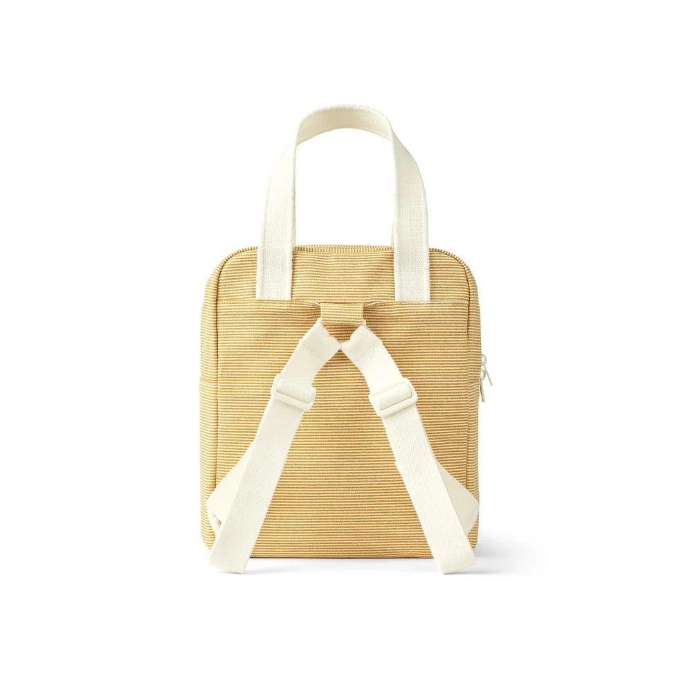 Liewood Schulrucksack Liewood Rucksack - Elsa, quadratischer, Farbe: Y/D-Streifen Gelb, Mellow/ Creme de la creme