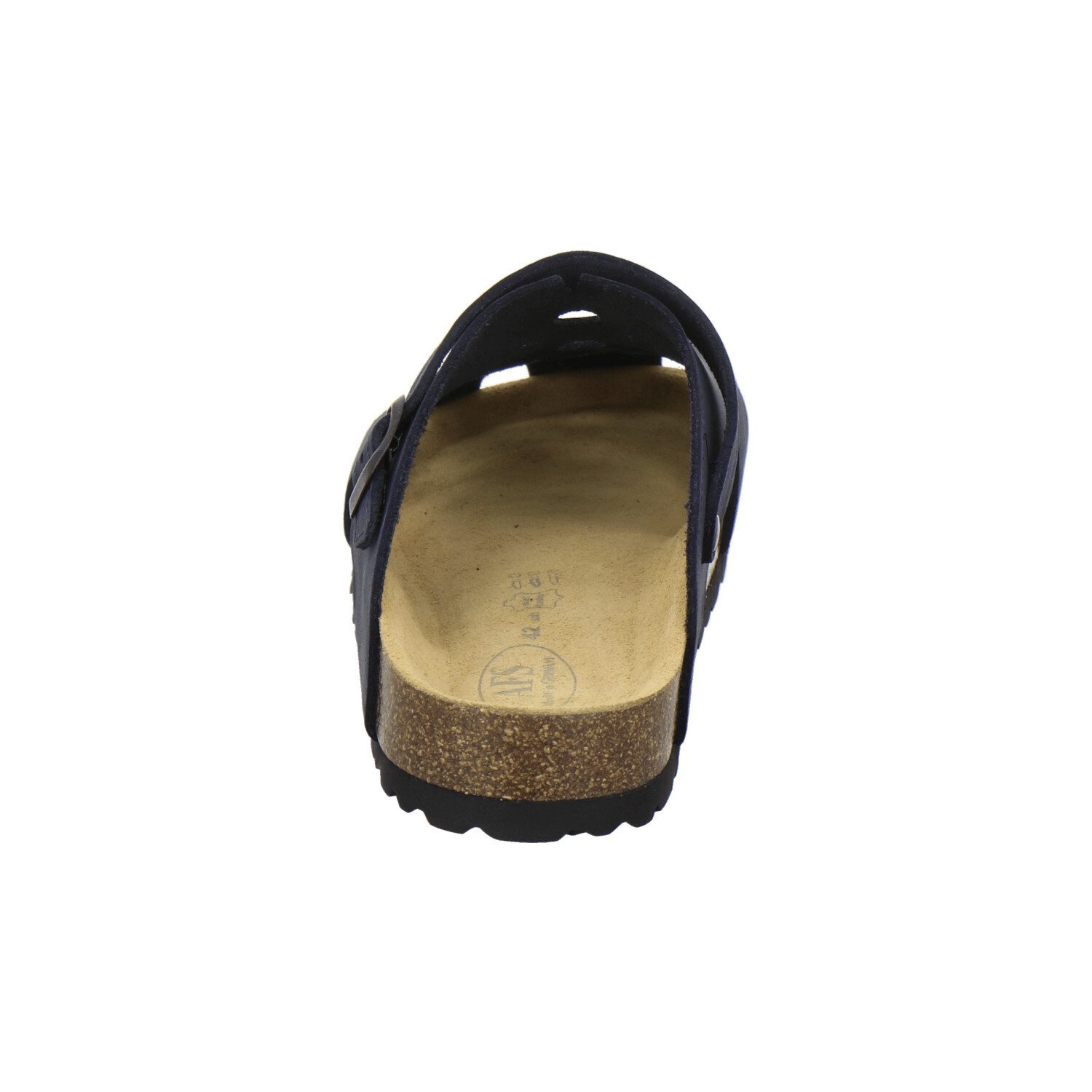 AFS-Schuhe 309340 Clogs Pantolette für Herren aus Leder mit Fußbett, Hausschuhe Made in Germany