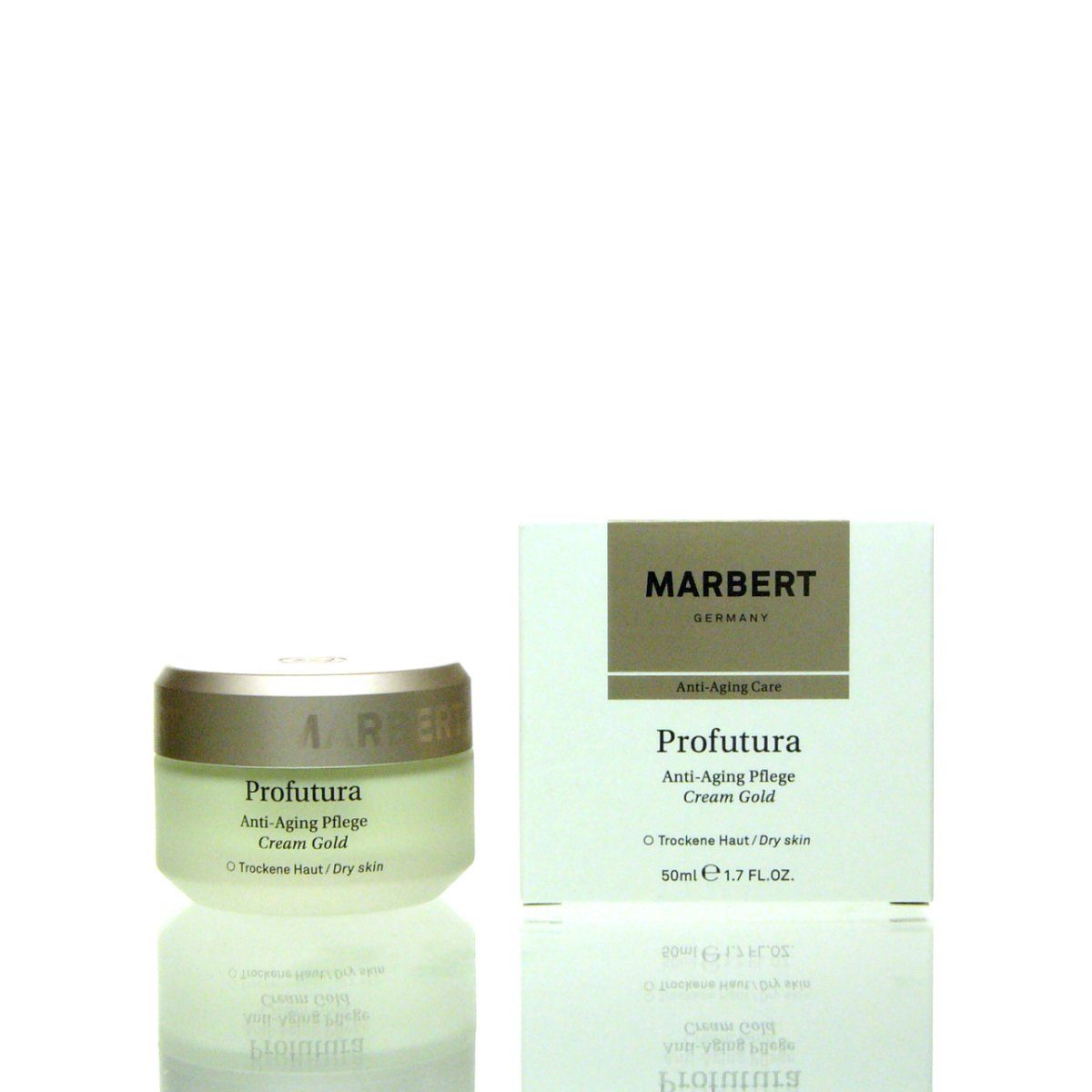 Anti-Falten Gesichtspflege Anti Aging Cream Profutura Creme Marbert 50 ml, Pflege Marbert Gold