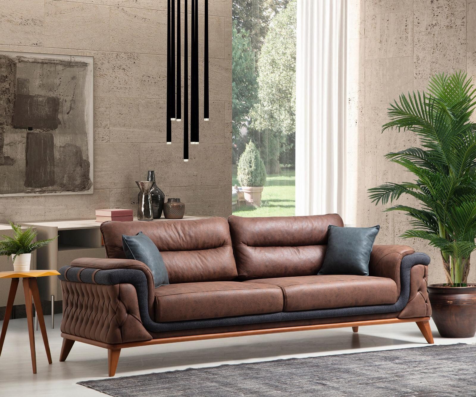 Nobelaa Sofa Sitzgruppe/Sofa Set - Wohnzimmergarnitur "Mayflower" 3+3+1+1