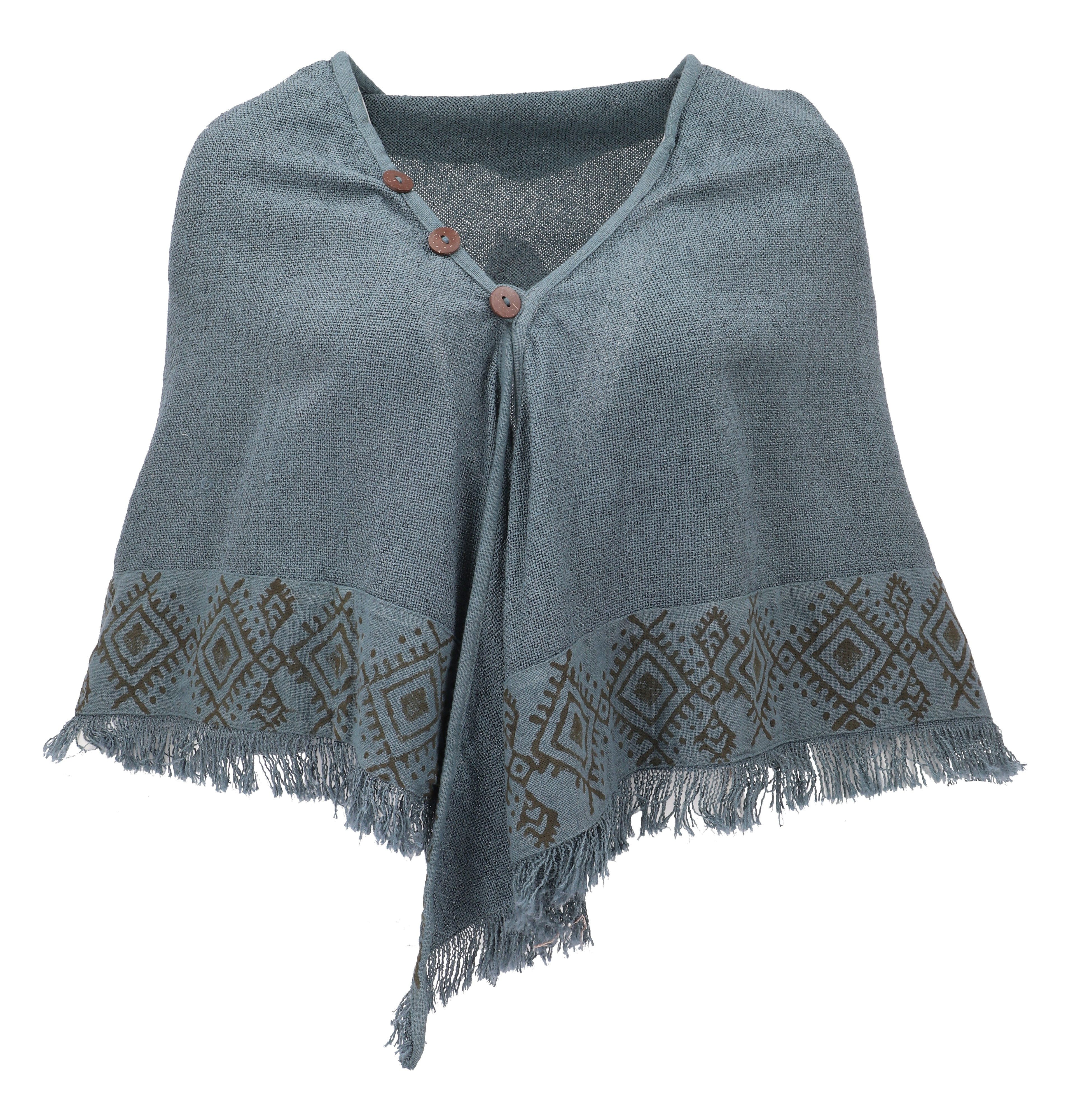 Guru-Shop Minirock Wandelbarer Bohorock, Schultertuch, Poncho -.. alternative Bekleidung – Bild 2 von 5
