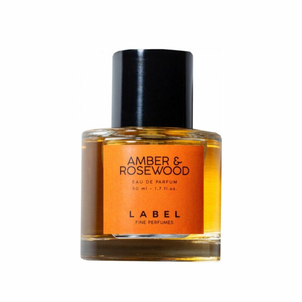 Label Label Körperpflegeduft Unisex-Parfüm EDP Amber & Rosewood (50ml)