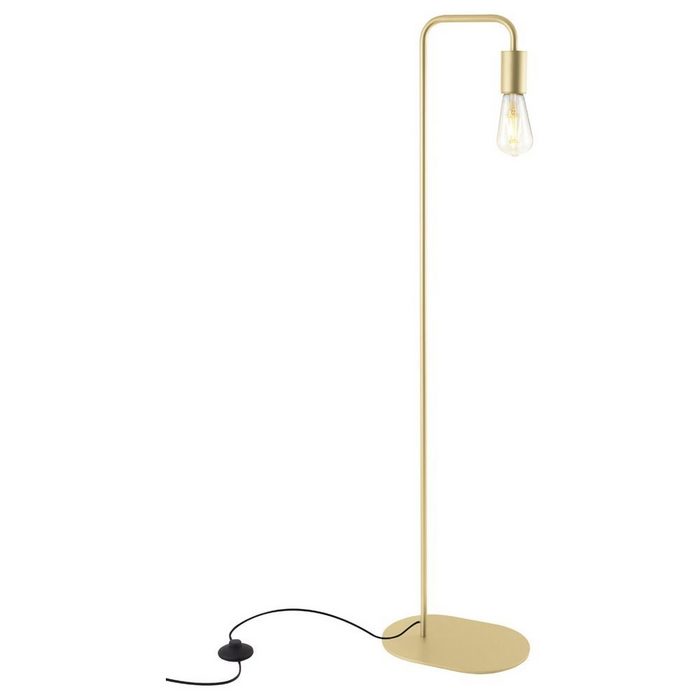 SLV Stehlampe Stehleuchte Fitu in Gold E27 Farbe: Gold Leuchtmittel enthalten: Nein warmweiss Stehlampe Standlampe
