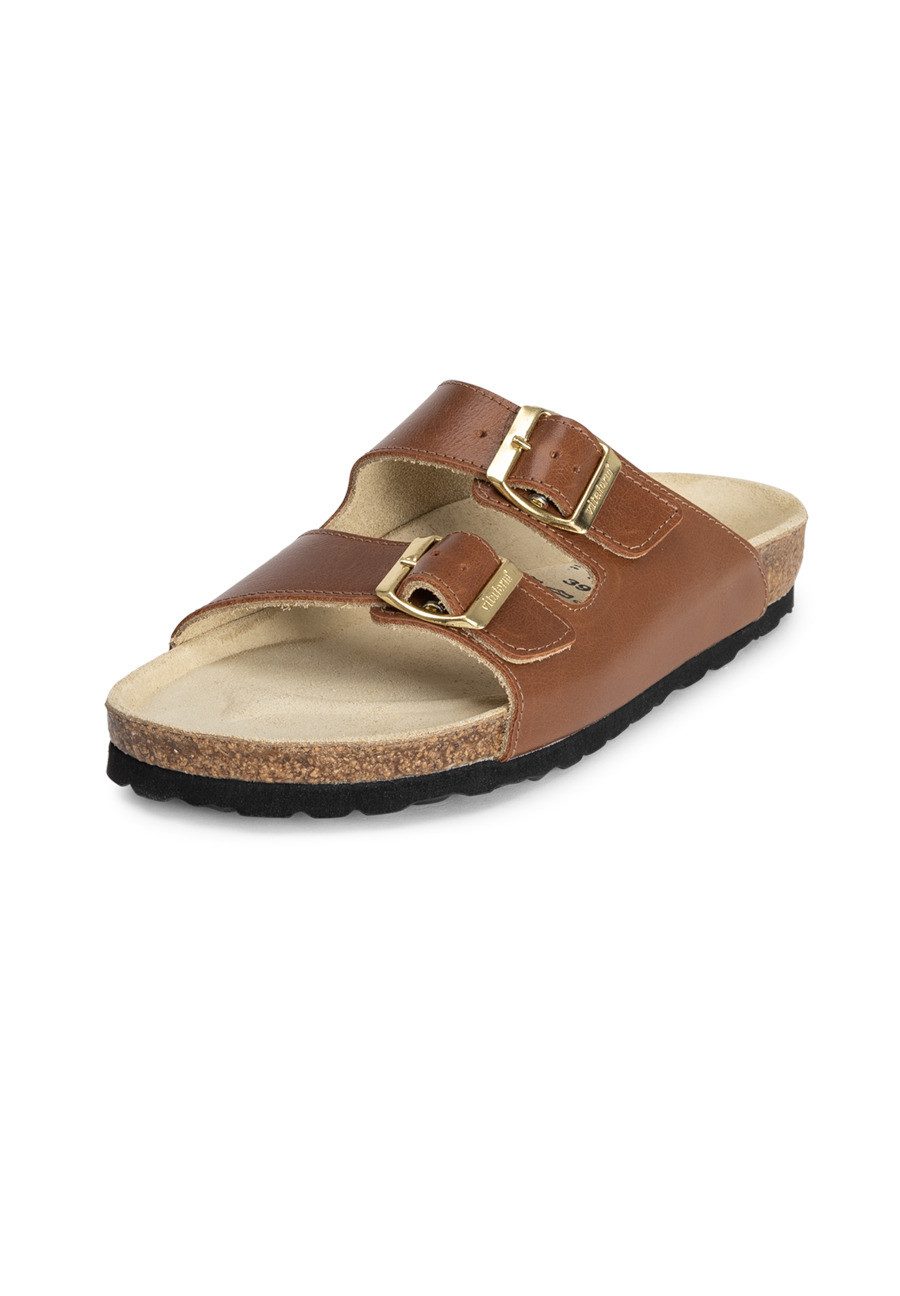 vitaform Unisex Pantoletten Vollrindleder Pantolette